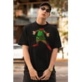 thumbnail image 3 of Old Glory Mens Christmas Happy Elf Short Sleeve T Shirt, 3 of 5
