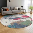 thumbnail image 6 of Addison Rugs Mayfield Premium Machine Washable Transitional Modern Ivory Round Rug, 8' x 8', 6 of 6