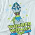 thumbnail image 3 of Wonder Woman A Wonder Women's Graphic T-Shirt Rolled Sleeve Tee, 3 of 6