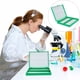 thumbnail image 4 of Contenedor de almacenamiento de portaobjetos de microscopio preparados Soporte de plástico para portaobjetos de microscopio, 4 of 7