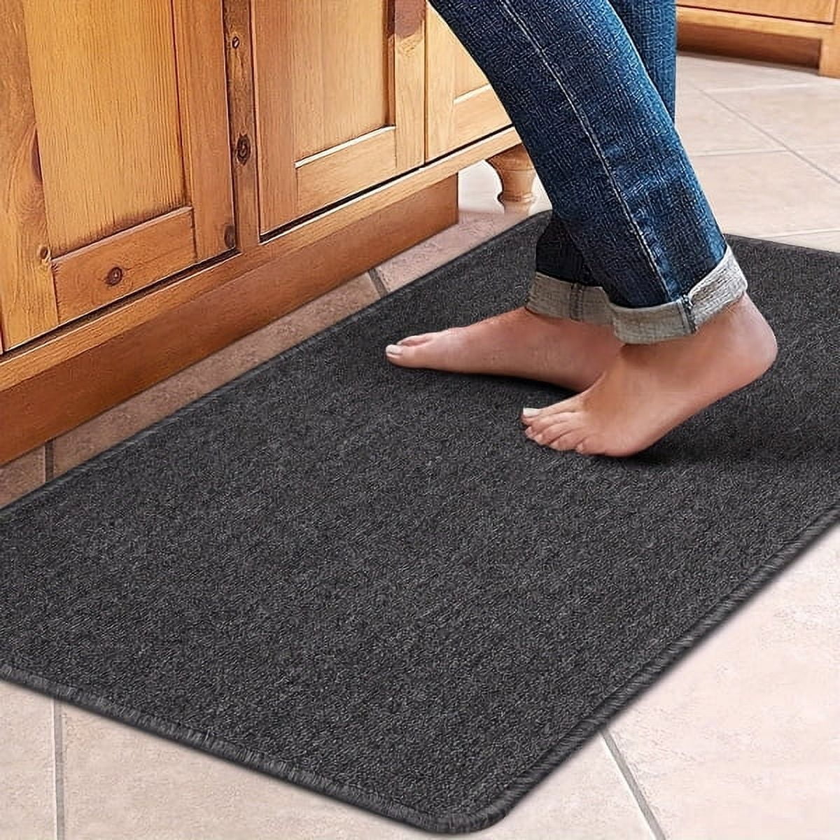 AsterOutdoor Laundry Room Runner Mat - 25.6x70.8 Inch Super Absorbent Utility Rug w/ TPE Non-Slip Backing - Machine Washable & Stain-Proof for Washer/Dryer