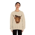 thumbnail image 4 of Highland Cow Hoodie, Cow Farm Sweatshirt , Farm Sweater, Animal Lover Sweatshirt, Leopard Boho Cow, Trendy, Unisex sweatshirt, 4 of 9