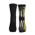 thumbnail image 2 of Athletic Socks 911 Dispatcher Thin Gold Line Flag Sport Running Calf Socks Crew Socks for Men Women, 2 of 7