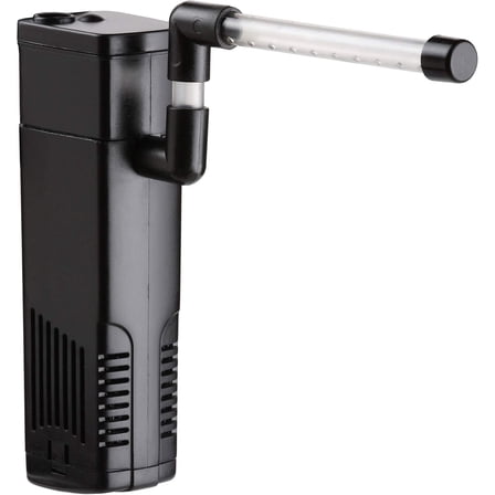 Aquarium Internal Filter, Submersible Power Filter with Multiple Function for Fish Tanks 5-10 Gallon, 53 GPH, 5W