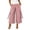 Pink, variant on Wide Leg Pants for Women Cargo Style High Waist Front Button Ankle Length Pants Casual Baggy Palazzo Trousers with 4 Pockets Pink XXL