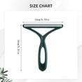 thumbnail image 2 of 1Pc Portable Lint Remover Fuzz Shaver - Pet Hair Removers Dog and Cat Hair Remover,Reusable Double Sided Portable Fabric Shaver Fuzz Cleaner for Clothes,Carpet,Furniture,Couch,Green,4.72x5.51", 2 of 6