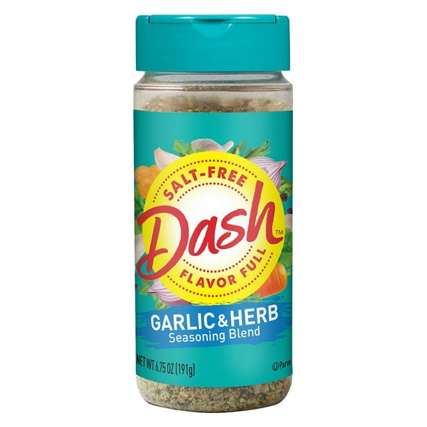 SaltFree Mrs. Dash Garlic & Herb Seasoning Blend, 6.75 oz. Walmart