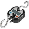 thumbnail image 1 of Balance de Bagages, Mini Balances de Valise Numériques Portables avec Rétroéclairage LED et Crochets en Acier Inoxydable Balance Numérique Suspendue pour Voyage, Pêche et Tir à l'Arc. (Noir), 1 of 5