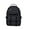 BLACK, variant on KAUKKO Vintage Casual polyster and Leather Rucksack Backpack (Canvas Black）