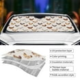 thumbnail image 4 of Kdxio Various Chicken Print Front Windshield Sun Shade,Folding Auto Sunshade for Car Truck SUV-, 4 of 7