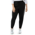 thumbnail image 5 of Terra & Sky Women's Plus Size Fleece Sweatpants, 2-Pack, 5 of 13