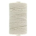 thumbnail image 2 of Cotton Rope Handicraft DIY Cotton Cord Weaving Crafting Braiding weaving cotton thread cotton Rope Thread, 3mm, 200m, 2 Rolls, 2 of 8