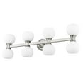 thumbnail image 2 of Z-Lite 494-8V Artemis 8 Light 11" Wide Vanity Light - Nickel, 2 of 7
