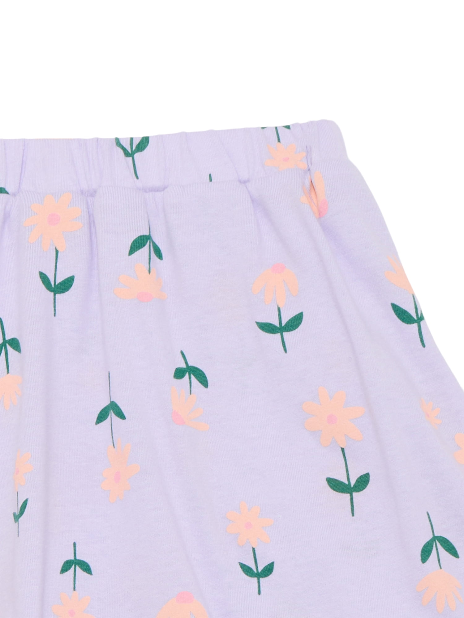 Wonder Nation Little Girls Ruffle Scooter Skirt, Sizes 4-10