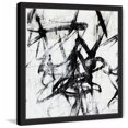 thumbnail image 2 of MARMONT HILL Monotype Scribble I' Framed Painting Print 24 x 24, 2 of 5