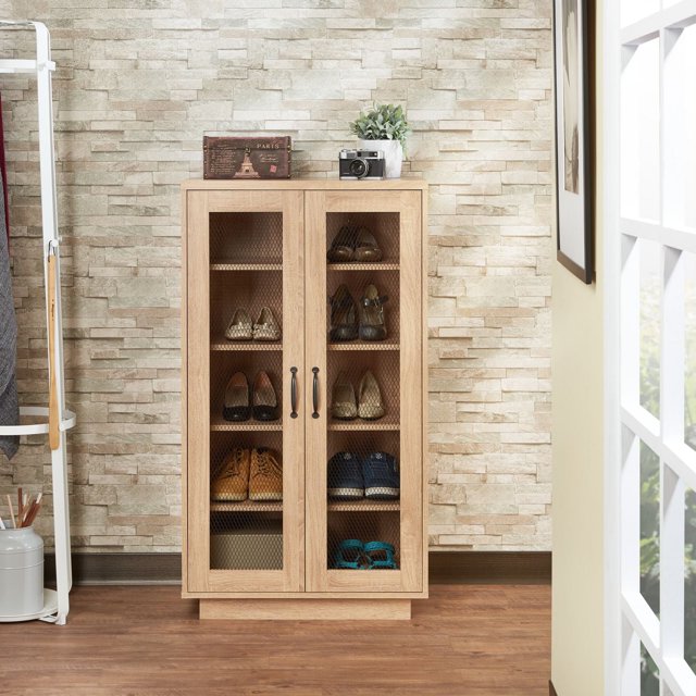 Armoire Glines ACME fini bois naturel rustique