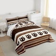 thumbnail image 3 of Homewish Western Horseshoe Bedding Comforter Set 2pcs for Teens,Geometric Stripes Lines Twin Comforter Sets Microfiber,Southwestern Theme Breathable Bedding Set,Super Cozy Room Decor,Reversible, 3 of 8