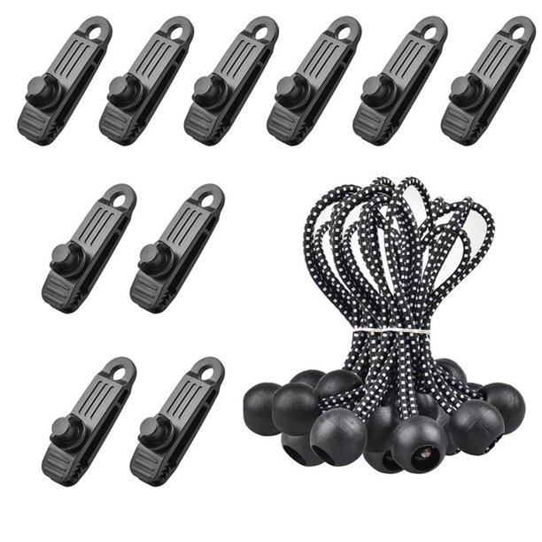 Tienda De Campaña Al Aire Libre De 12 Piezas Con Abrazadera De Cuerda Atada De 12 Piezas Accesorios Para Acampar Al Aire Libre A Prueba De Viento Guardurnaity OD013306-00