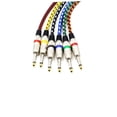 thumbnail image 2 of OULII bass cable for Instrument Cable 26AWG Yellow 1Set, 2 of 2