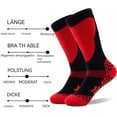 thumbnail image 2 of 2 pares de calcetines de esquí para niños, calcetines térmicos cálidos para niños y niñas, calcetines para nieve, calcetines para exteriores, patinaje, senderismo, invierno, 2 of 6