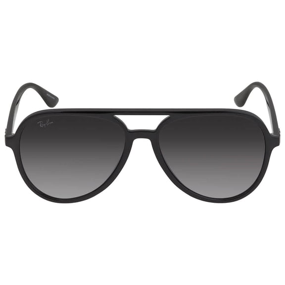 Ray Ban Grey Gradient Aviator Unisex Sunglasses RB4376 601/8G 57