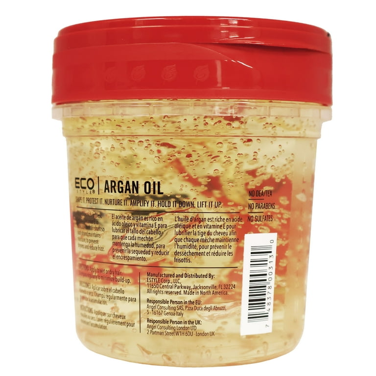 Eco Styling Gel Argan Oil 8 Oz., Pack of 3 - Walmart.com