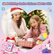 HopeRock Unicorn Art Set, 56PCS Scented Girl Stuff Drawing Market Set, Art Supplies for Girls, Art Sets for Girls Christmas Birthday Gift Ages 7-12.