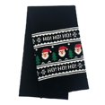 thumbnail image 4 of Unisex Navidad Papá Noel Patrón De Copo De Nieve Invierno Cálido Gorro De Punto Sombrero De Bulbo De Pelo Bufanda Larga De Navidad Yuarrent AP007676-01, 4 of 6