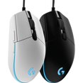 thumbnail image 5 of Ratón mecánico de segunda generación G102 para juegos en blanco y negro, con macro de pollo competitivo, 5 of 5