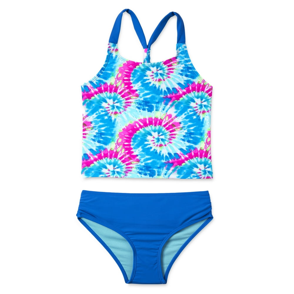 Limited Too - Limited Too Girls Tie Dye Tankini Swimsuit, Sizes 4-16 ...