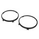 thumbnail image 3 of par de soportes de montaje de faros delanteros Ticfox aptos para Jeep Wrangler 2007-2017 negro, 3 of 9