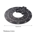 thumbnail image 3 of Melodic instrument,Wheel Melody Tool Fifth Circle Staff Circle Of Fifths Table Alloy Melody Circle Staff Tool Series Table Alloy Tool Theory Tool Fifth Circle Theory Plate Theory Aid Circle, 3 of 6