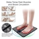 thumbnail image 4 of Electric Foot Massager, Ems Feet Cushion, Leg Reshaping, 6 Ems Pulse Mode, 9 Strength, Bioelectric Massage, Folding Portable Mat Usb Rechargeable, 4 of 5