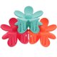thumbnail image 1 of 3Pcs Hair Accessories Flower Design Claw Clips For Daily Use 2.9X2.9X1.7In, 1 of 5