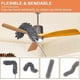 thumbnail image 2 of Feather Duster,5pcs Extendable Duster Cleaning Kit2.5cm Extra Long Handle, Microfiber Dusters For Cleaning Cobweb, High Ceiling Fan, 2 of 4