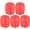 Red, variant on Oraceous 5pcs Paper Lanterns Folding Lanterns Decorative Hanging Lanterns for Party Festival