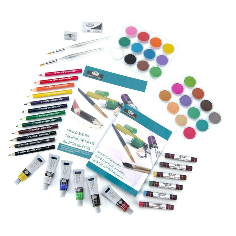 Royal & Langnickel Mixed Media Art Set - 74pc - Walmart.com