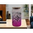 thumbnail image 5 of Astrology Lover Beer Can Glass | Boho Numerology Coffee Glass| 16 oz, 5 of 5