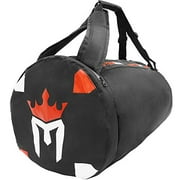Meister Mesh Duffel Backpack Dive Bag w/Dry Pocket for Scuba & Snorkeling - Black