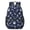 Dog Paw Print, variant on Dog Paw Print and Fishbone 17" School Backpacks for Teens,Waterproof Oxford Fabric,S-Shape Padded Straps for School,Travel,Hiking,Camping