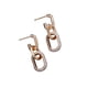 thumbnail image 1 of Aretes dorados de oro laminado con brillos, 1 of 6