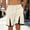 A231 Beige, variant on Men's Workout Shorts with Built-in Compression Liner Elastic Waist Athletic Running Gym Shorts with Pockets Quick Dry Activewear for Training Basketball