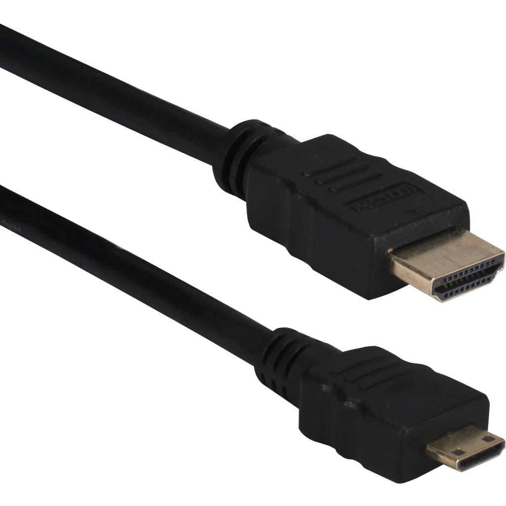 QVS HDAC1.5M HDMI to Mini HDMI 1080p HD Camera Cable, 1.5m