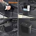 thumbnail image 3 of Trash Cans Car Trash Can Car Chair Back Car Door Hanging Storage Box Multi-function Garbage Bag Car Sueds Storage Supplies on Clearance, 3 of 8