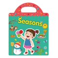 thumbnail image 1 of Reusable Sticker Book for Kids Ages 3+ Preschool Learning Activity Quiet Busy Book Toddler Travel To, 1 of 5