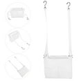 thumbnail image 4 of DINHEAROM Organizers for Bathroom 1Pack in White with Multi Grid Design and Mesh Cloth, 4 of 8
