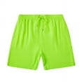 thumbnail image 3 of Birdeem Mens Shorts Mens Casual Surfing Solid Color Drawstring Elastic Quick-Dry Beach Shorts, 3 of 8