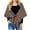 Coffee, variant on Women's Stripe Shawl Wraps, Soft Knitted Polyester Shawl, Lightweight Warmth Wrap Scarf for Casual and Daily Wear