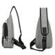 thumbnail image 5 of Fiudx Bolso de Pecho Multifuncional, Diseño de Carga Usb, Función Antirrobo, Gran Capacidad de Almacenamiento, Bolso Bandolera Informal, Uso Versátil En Exteriores, Mochila de Moda, Ligero y Cómodo d, 5 of 6