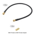 thumbnail image 3 of RG58 Coaxial Cables SMA Male To SMA Male With Adapter Low Loss RF Coaxial Cables 1FT Black 1Pcs, 3 of 5